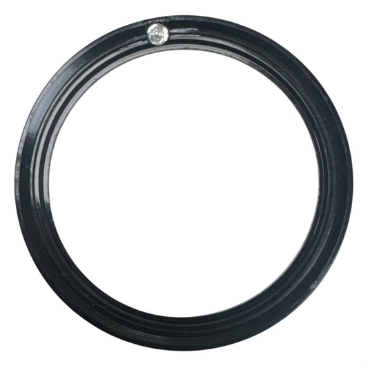 Aluminum Watch Bezel for Omega Seamaster Planet Ocean 45.5mm Watch Black Color