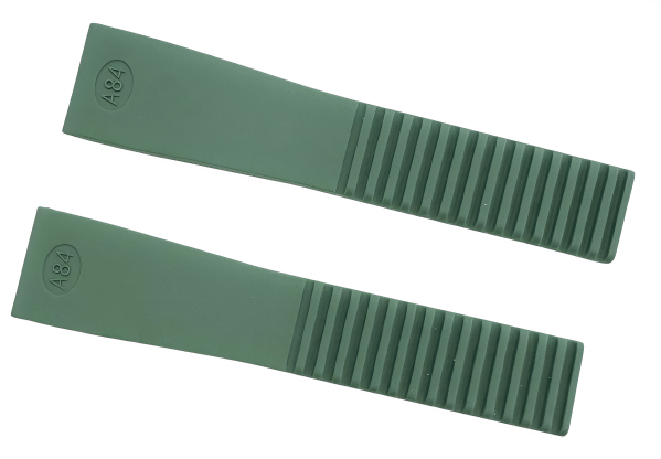 High Quality Rubber Watch Strap Green Color fit to PATEK PHILLIPE Aquanaut 19x16mm - Universal Jewelers & Watch Tools Inc.