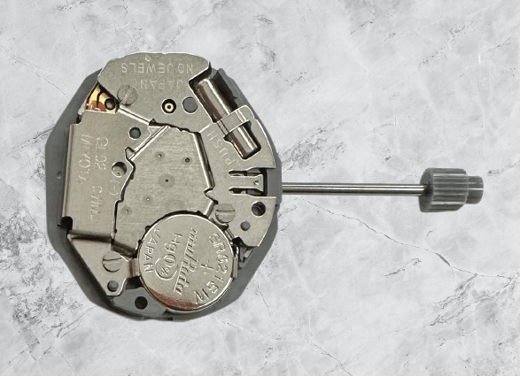Miyota GL02DD Quartz Watch Movement – 2 Hands with Day & Date - Universal Jewelers & Watch Tools Inc.