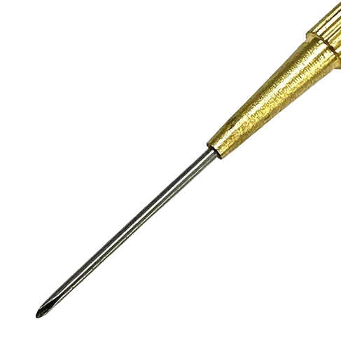 Multi-Color Phillips Watch Screwdrivers – Precision Tools with Golden Grip