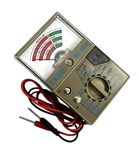 Digital Battery Tester – Model BAT - 445.00 for Watch, Coin, and Button Cell Batteries - Universal Jewelers & Watch Tools Inc.