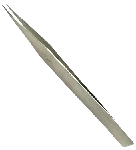 Extra Long 6.5" Fine Point Anti-Magnetic Stainless Steel Tweezers for Watch & Jewelry Repair