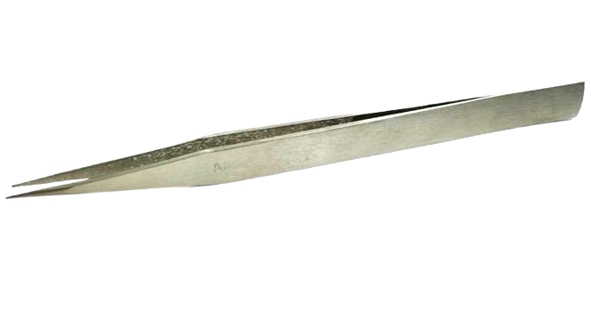 Extra Long 6.5" Fine Point Anti-Magnetic Stainless Steel Tweezers for Watch & Jewelry Repair