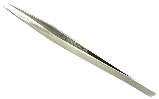 Extra Long 6.5" Fine Point Anti-Magnetic Stainless Steel Tweezers for Watch & Jewelry Repair