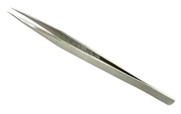 Extra Long 6.5" Fine Point Anti-Magnetic Stainless Steel Tweezers for Watch & Jewelry Repair