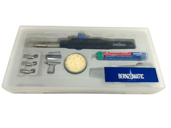 Cordless Butane Micro Torch Soldering Kit with 7 Tips for Jewelry, Watch & DIY Repair - Universal Jewelers & Watch Tools Inc.