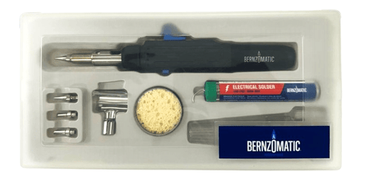 Cordless Butane Micro Torch Soldering Kit with 7 Tips for Jewelry, Watch & DIY Repair - Universal Jewelers & Watch Tools Inc.