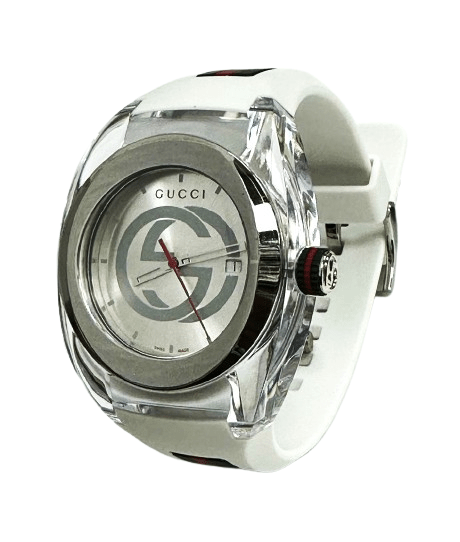 GUCCI SYNC YA137102 Men's White Dial Watch – Swiss Quartz with Original Box & Booklet - Universal Jewelers & Watch Tools Inc.