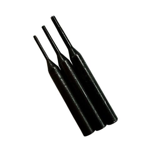 3pc Watch Link Pin Remover Replacement Tips – 0.6mm, 0.8mm, 1.0mm – Durable Steel Pins for Band Sizing Tool - Universal Jewelers & Watch Tools Inc.