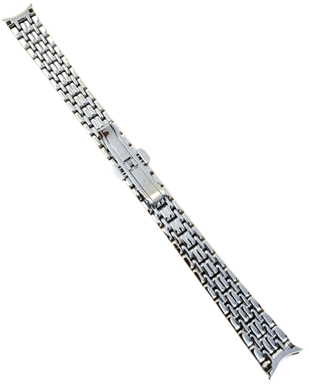 Two - Tone Stainless Steel Watch Strap – 13mm Gold & Silver Replacement Band Compatible with Longines Watches - Universal Jewelers & Watch Tools Inc.