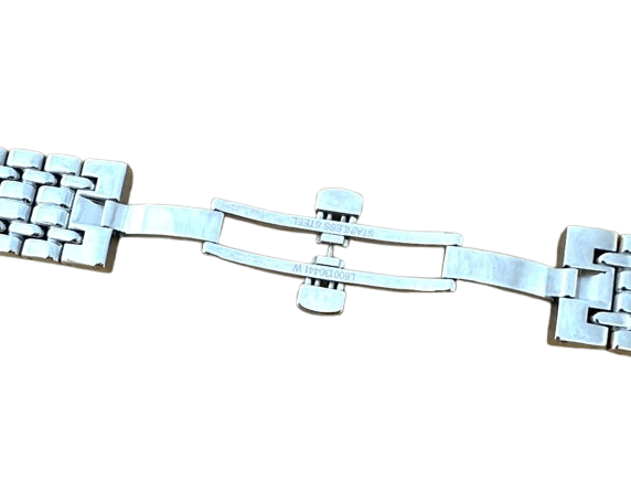 Two - Tone Stainless Steel Watch Strap – 18mm Gold & Silver Replacement Band Compatible with Longines Watches - Universal Jewelers & Watch Tools Inc.