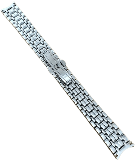 Two - Tone Stainless Steel Watch Strap – 18mm Gold & Silver Replacement Band Compatible with Longines Watches - Universal Jewelers & Watch Tools Inc.