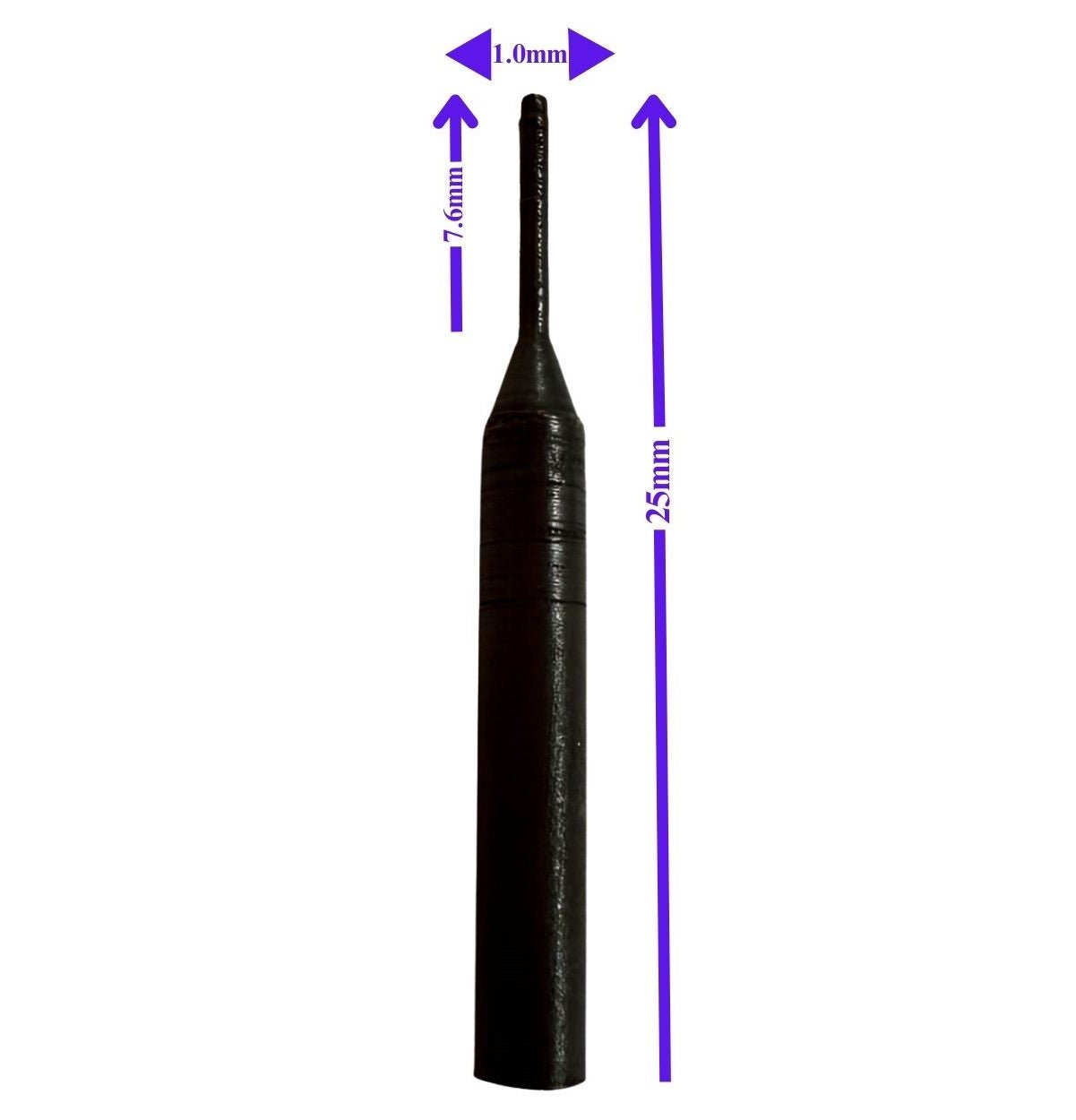 3pc Watch Link Pin Remover Replacement Tips – 0.6mm, 0.8mm, 1.0mm – Durable Steel Pins for Band Sizing Tool - Universal Jewelers & Watch Tools Inc.