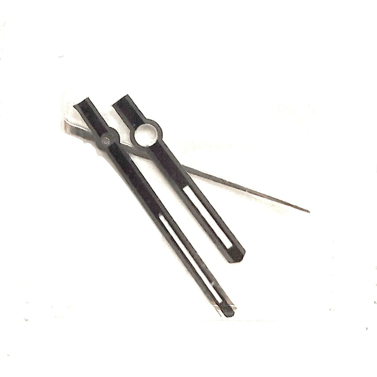 Watch Hands Black with Silver - Tone Fits to Caliber 2834,2836,2824 and 2892 - Universal Jewelers & Watch Tools Inc.