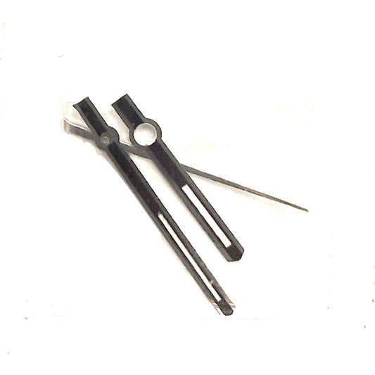 Watch Hands Black with Silver - Tone Fits to Caliber 2834,2836,2824 and 2892 - Universal Jewelers & Watch Tools Inc.
