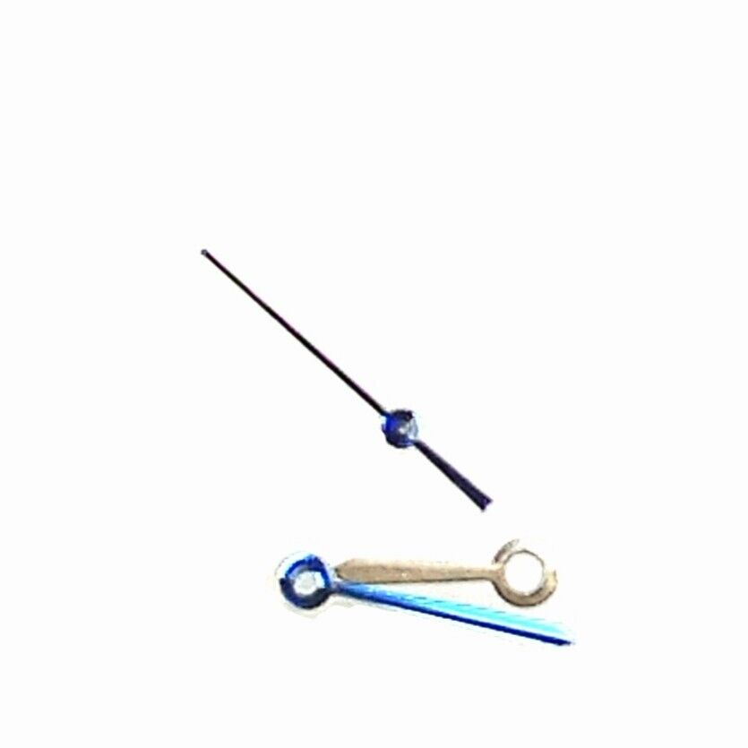 Watch Hands Silver with Blue Fits to Caliber 2671