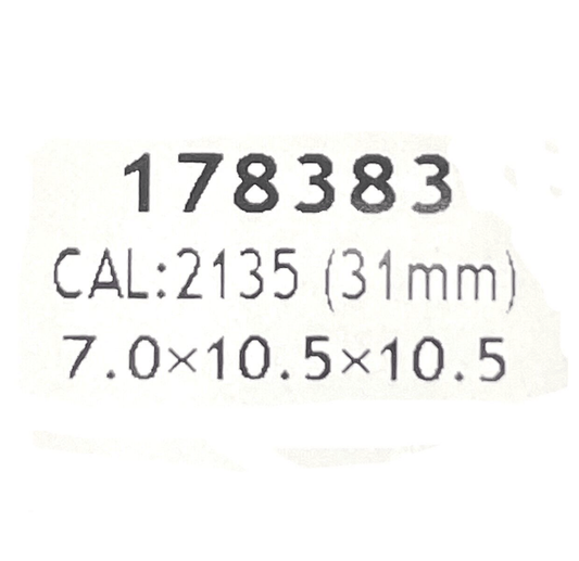 Watch Hands For Rolex Gold 178383 Fits to Caliber 2135 (31mm) - Universal Jewelers & Watch Tools Inc.