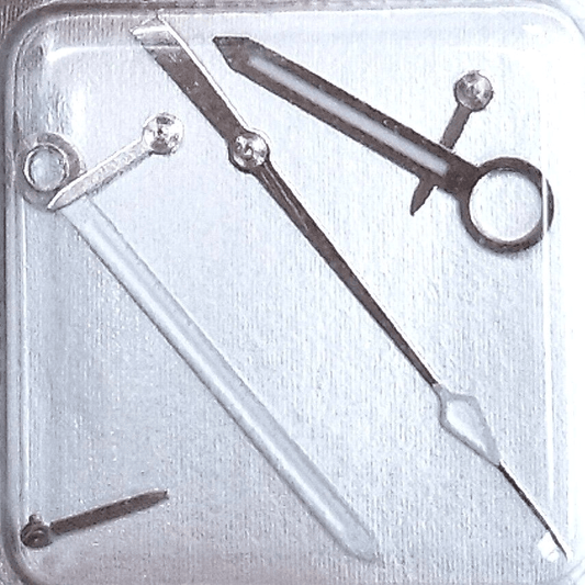 Watch Hands For Omega Silver OMG 311.31 Fits to Caliber 7750 - Universal Jewelers & Watch Tools Inc.