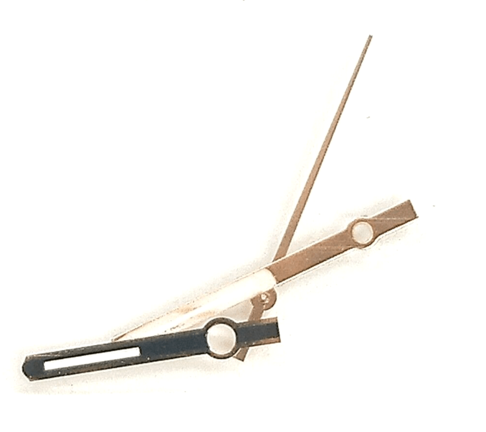 Watch Hands Rose - Gold +Black Fits to Caliber 2834,2836,2824 and 2892 - Universal Jewelers & Watch Tools Inc.