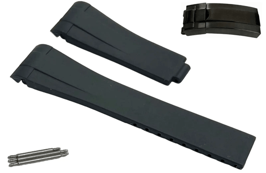 Multi - Color ROLEX Rubber Watch Band 21mm Fits DateJust SUBMARINER GMT DAYTONA EXPLORER - Universal Jewelers & Watch Tools Inc.