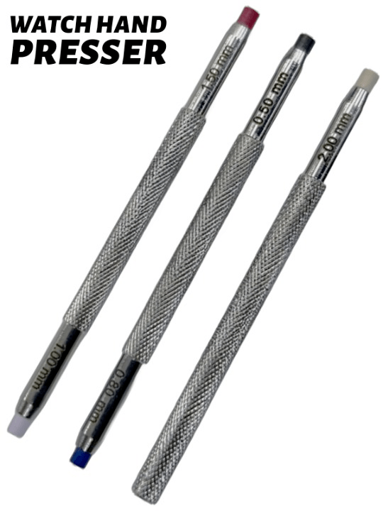 Watch Hand Presser Inserters Set of 3, Watchmaker Tools - Universal Jewelers & Watch Tools Inc.
