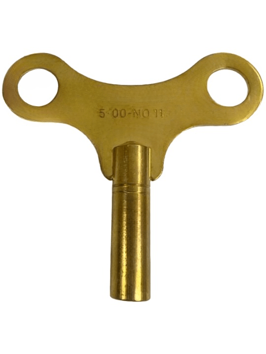 Brass Single End Clock Key 11, Jeweler Tools - Universal Jewelers & Watch Tools Inc.
