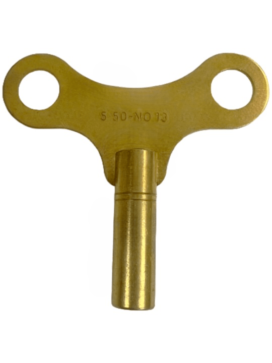 Brass Single End Clock Key 13, Jeweler Tools - Universal Jewelers & Watch Tools Inc.