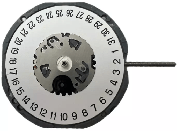 Hattori VJ32 3H Date At 6:00 Seiko Quartz Watch Overall Height: 4.3mm - Universal Jewelers & Watch Tools Inc.