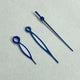 Replacement Watch Hands Blue 13 mm,Fits Ronda,Miyota,ETA,Seiko,Swatch,Timex - Universal Jewelers & Watch Tools Inc.