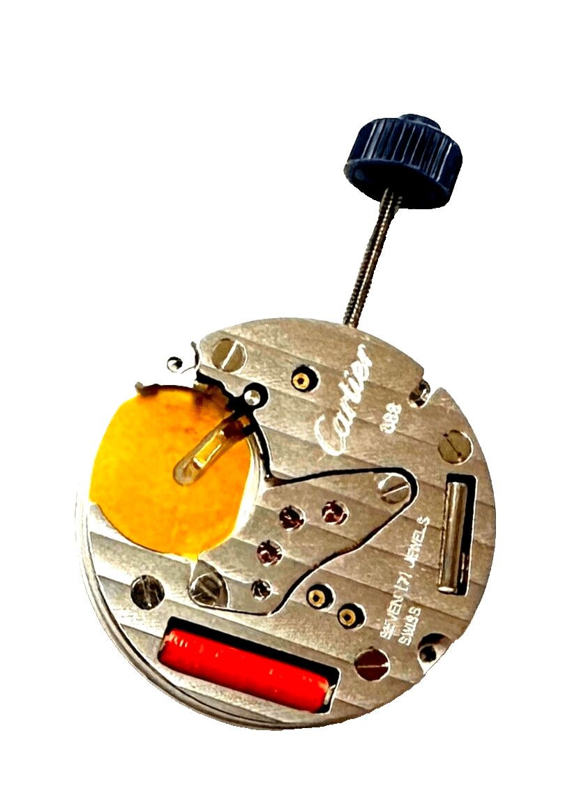 Cartier Watch Quartz Movement 688 Date at 3 Position, Two Hands. Genuine - Universal Jewelers & Watch Tools Inc.