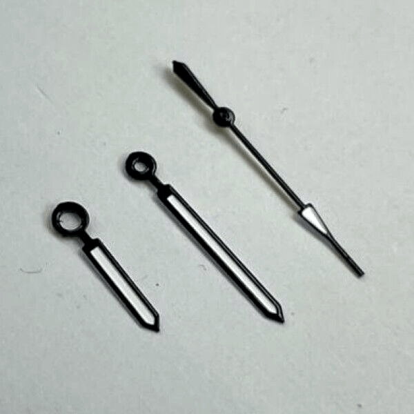 Replacement Watch Hands Black 12 mm,Fits to Ronda,Miyota,ETA,Seiko,Swatch,Timex - Universal Jewelers & Watch Tools Inc.