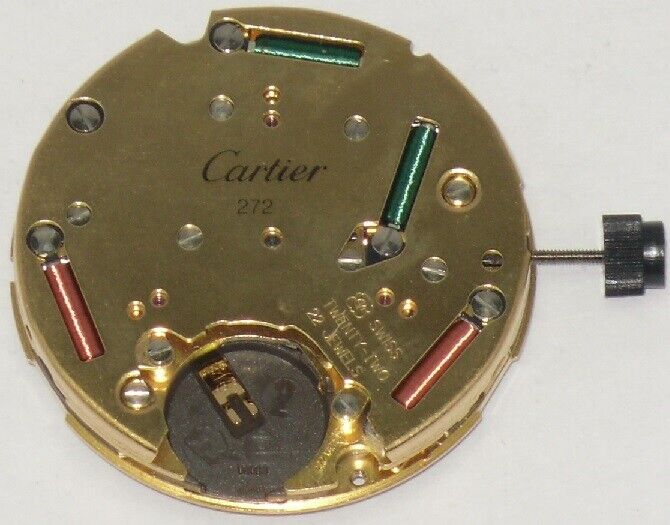 ETA Watch Quartz Movement Cartier 272 Watch Parts - Universal Jewelers & Watch Tools Inc.