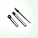 Replacement Watch Hands Black 13mm,Fits to Ronda,Miyota,ETA,Seiko,Swatch,Timex - Universal Jewelers & Watch Tools Inc.