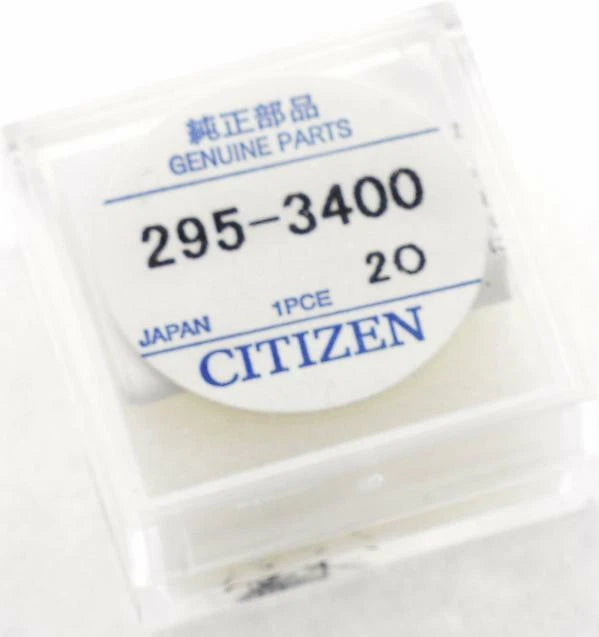 Citizen watch Capacitor 295 3400, fit Eco Drive MT920 Models 7820A 7877A