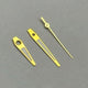 Replacement Watch Hands Gold 12mm,Fits to Ronda,Miyota,ETA,Seiko,Swatch,Timex - Universal Jewelers & Watch Tools Inc.