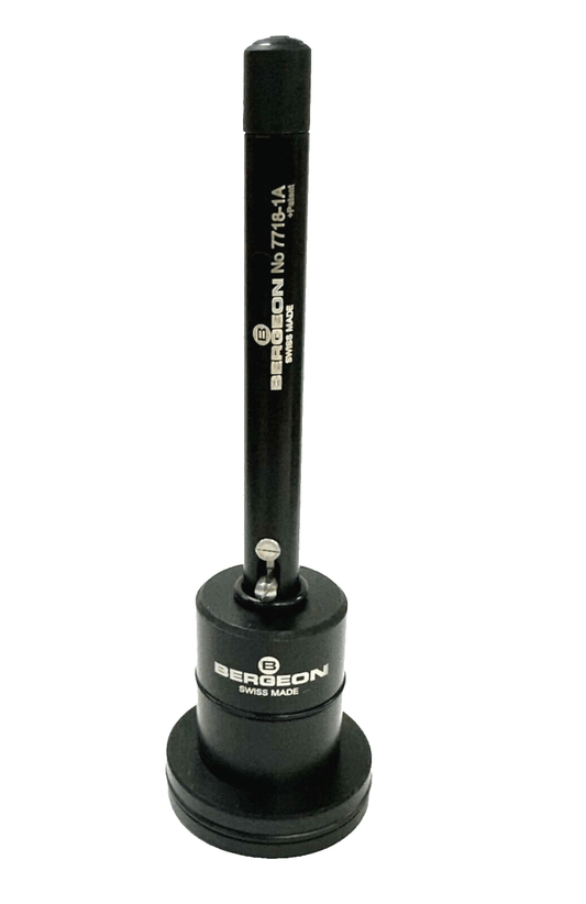 BERGEON 7718 - 1A, OIL PEN WITH STAND, OILER. BLACK , SWISS MADE, WATCHMAKER TOOLS - Universal Jewelers & Watch Tools Inc.