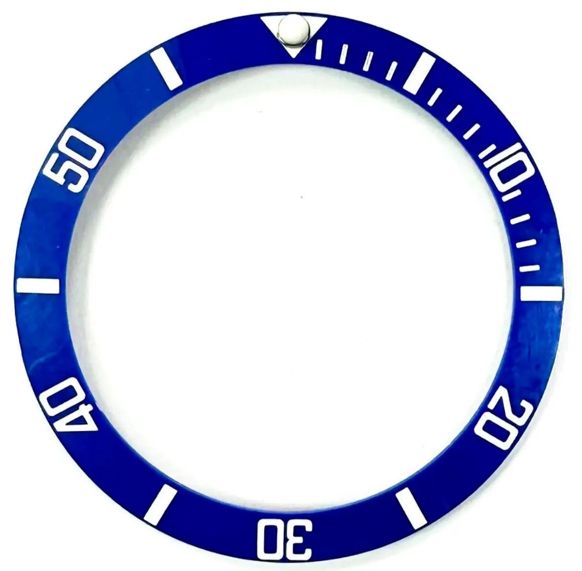 REPLACEMENT BEZEL INSERT BLUE FOR WATCH 37.5x30.7 MM - Universal Jewelers & Watch Tools Inc.
