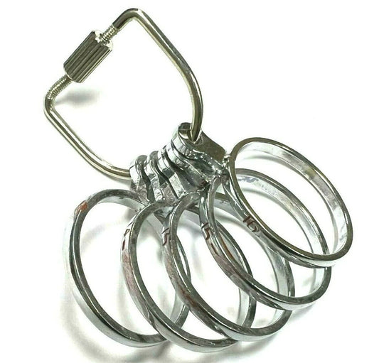 Finger Ring Sizer Gauge 14–16 (Half Sizes) – 5 Piece Measuring Tool