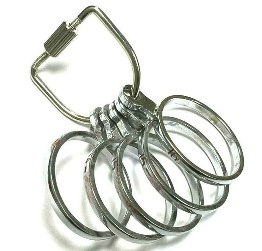 Finger Ring Sizer Gauge 14–16 (Half Sizes) – 5 Piece Measuring Tool - Universal Jewelers & Watch Tools Inc.