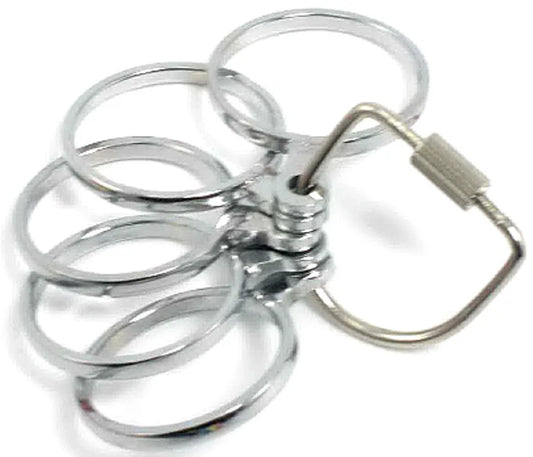 Finger Ring Sizer Gauge 14–16 (Half Sizes) – 5 Piece Measuring Tool