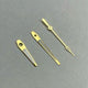Replacement Watch Hands Gold 13 mm,Fits to Ronda,Miyota,ETA,Seiko,Swatch,Timex - Universal Jewelers & Watch Tools Inc.