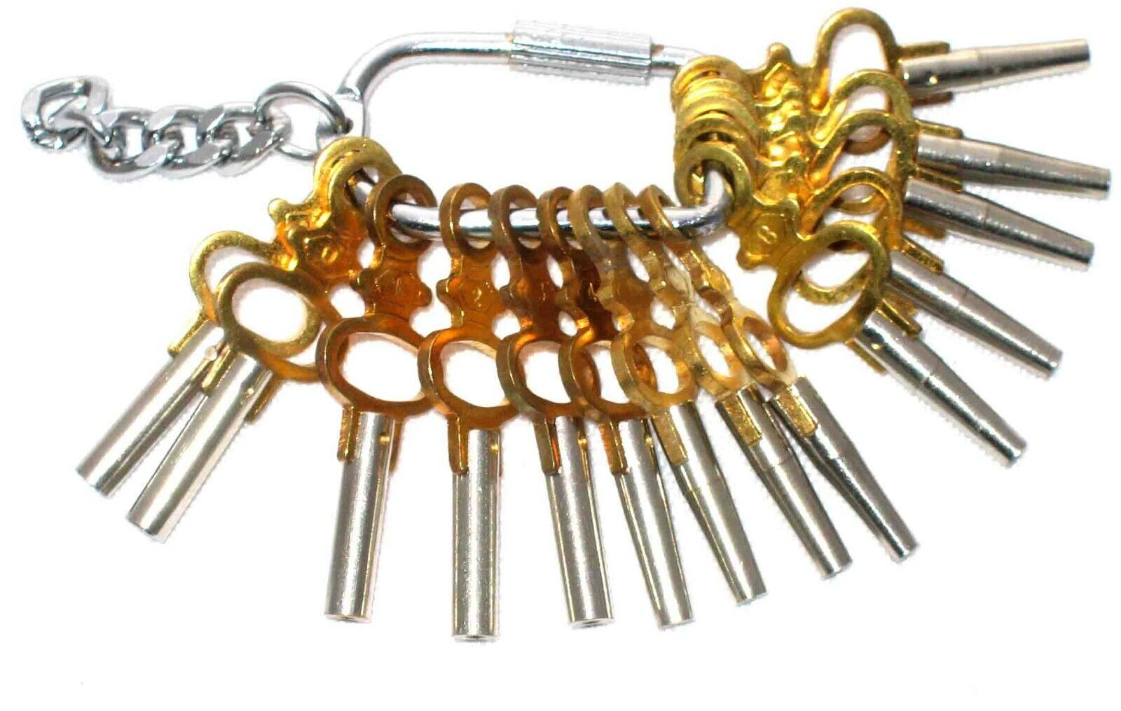 New, Individual Pocket Watch Key for Winding Mechanical Pocket Watches - Universal Jewelers & Watch Tools Inc.