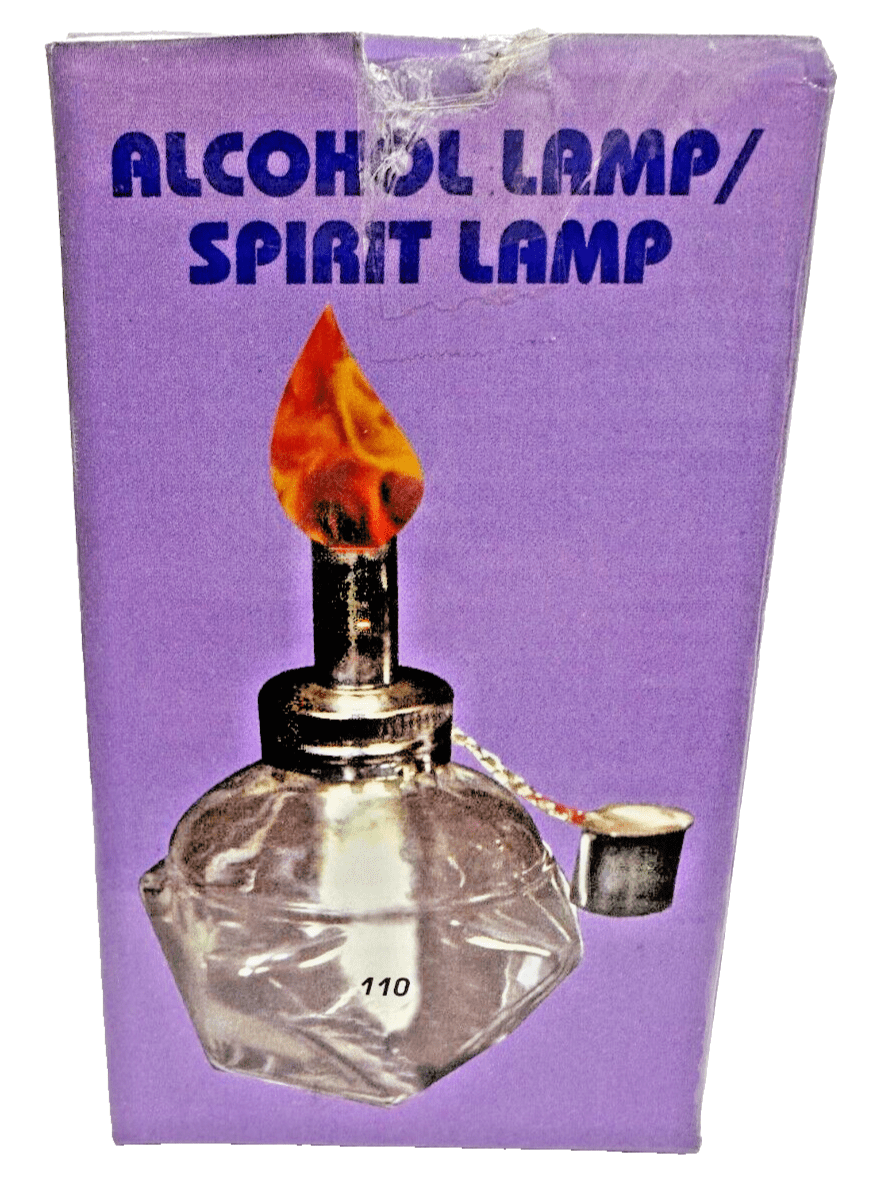 Fancy Emergency Alcohol Lamp / Spirit Lamp Adjustable, Glass Base , High Quality - Universal Jewelers & Watch Tools Inc.