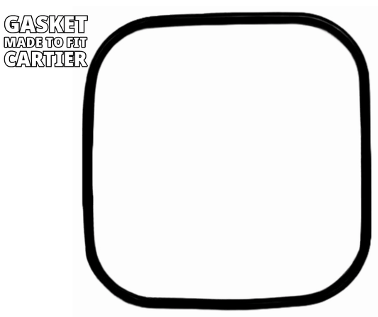 Gasket Made To Fit CA47 - CARTIER TANK FRANCAISE(15.0×15.6×0.6)mm - Universal Jewelers & Watch Tools Inc.