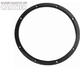 Gasket Made to Fit CA27 - CARTIER SANTOS VAMDONA MID SIZE(25.2×26.2×1.2)mm - Universal Jewelers & Watch Tools Inc.