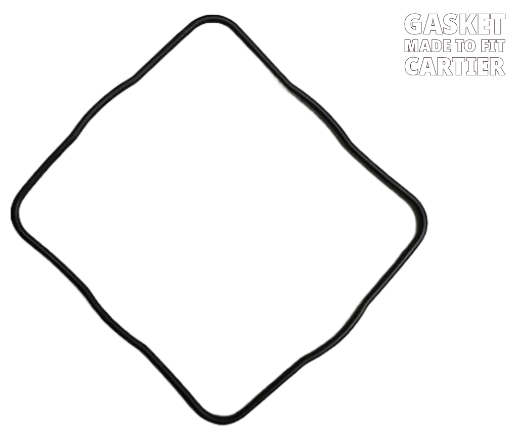Gasket Made to Fit CA40 - CARTIER Size (27.4×27.4×0.8)mm - Universal Jewelers & Watch Tools Inc.