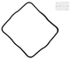 Gasket Made to Fit CA40 - CARTIER Size (27.4×27.4×0.8)mm - Universal Jewelers & Watch Tools Inc.