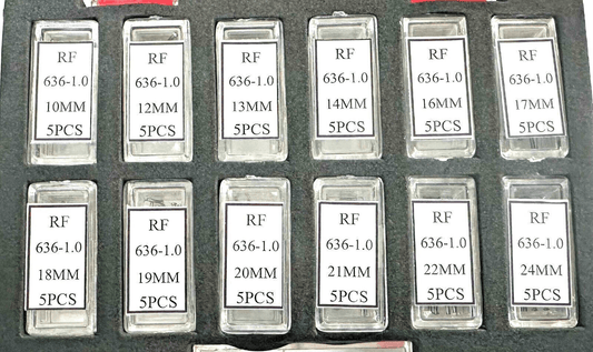 Assortment of Pins With Tubes For Watch Bracelet, Dia/Thickness 1.0mm,AB - 636PWT - Universal Jewelers & Watch Tools Inc.