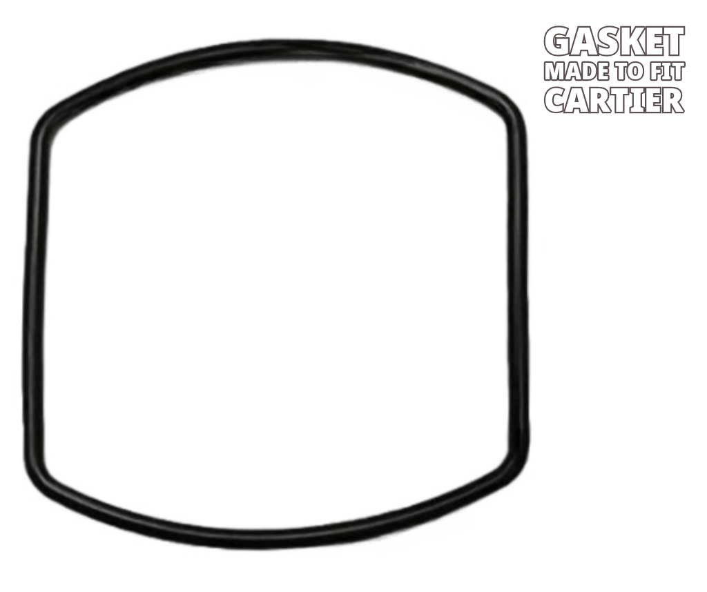 Gasket Made to Fit CA1 - CARTIER ROADSTER CRYSTAL (21.5×22.14×1.2)mm Model 2675 - Universal Jewelers & Watch Tools Inc.