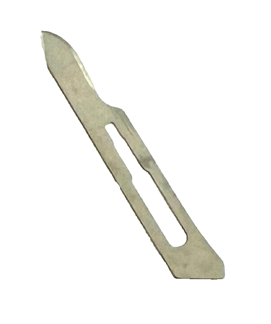 100pcs STERILE SURGICAL BLADES, BLADE NO 15, BLADES FOR HANDLE NO.3. - Universal Jewelers & Watch Tools Inc.